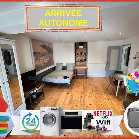 018 Chic & Cosy F1 41M2 Hypercentre Wifi Smart Tv Netflix Daire Saint-Etienne  Dış mekan fotoğraf
